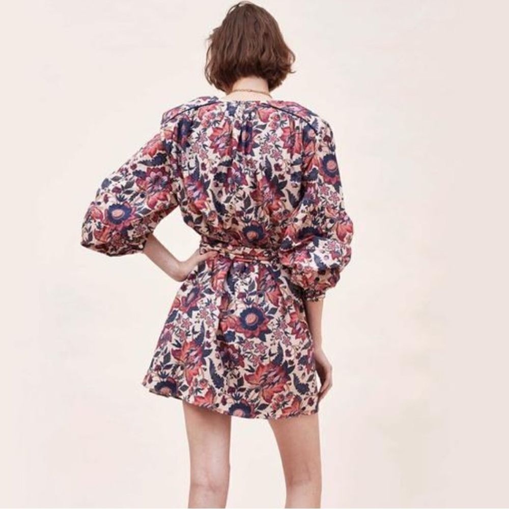Anthropologie Chufy Memories Of Romania Gabi Organic Cotton Mini Dress Nicu - Picture 5 of 7